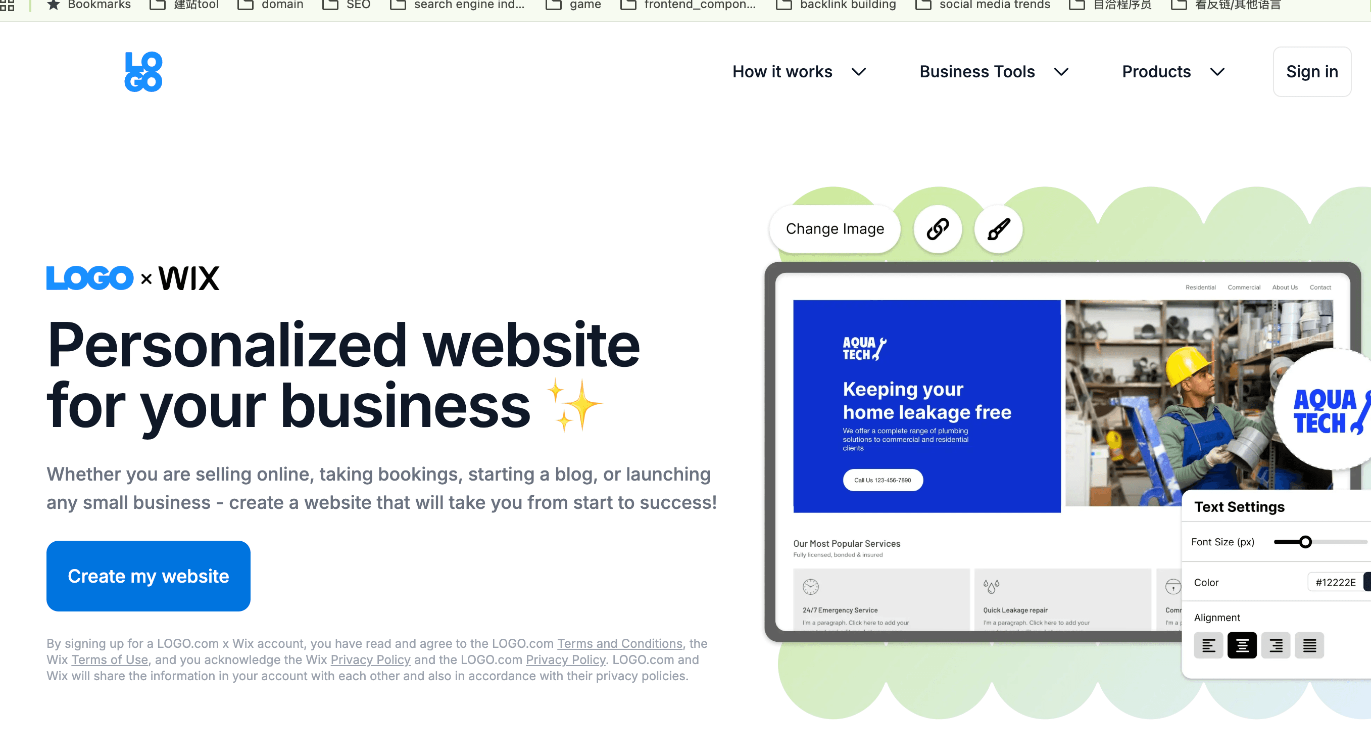website
