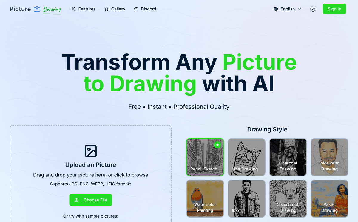 Picture to Drawing